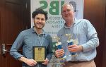 Eric Matte and Gyuri Kepes holding Awards