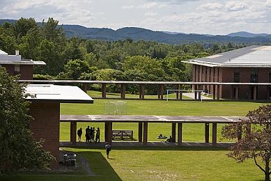 view from dining hall